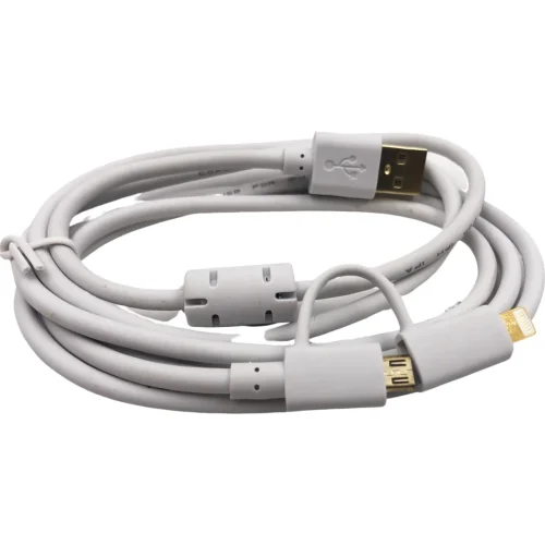 USB Кабел 2в1 Micro-USB + Lightning 1.5m U-14