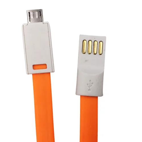 USB Кабел E68 USB към Micro USB – Оранжев
