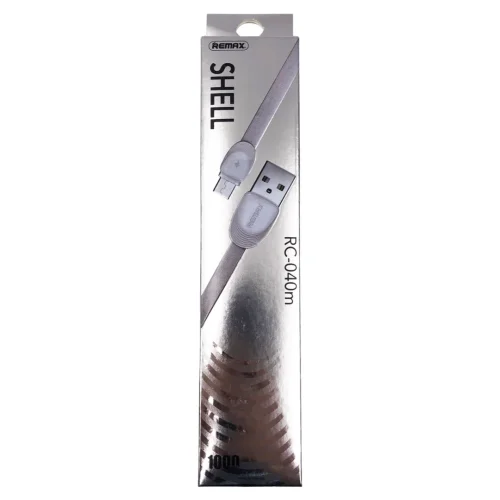 USB Кабел Remax RC 040i USB към Lightning – Бял
