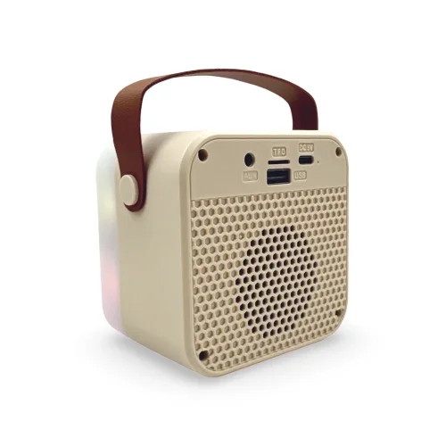 V8 Караоке Bluetooth колона с 1бр. микрофон – Бял