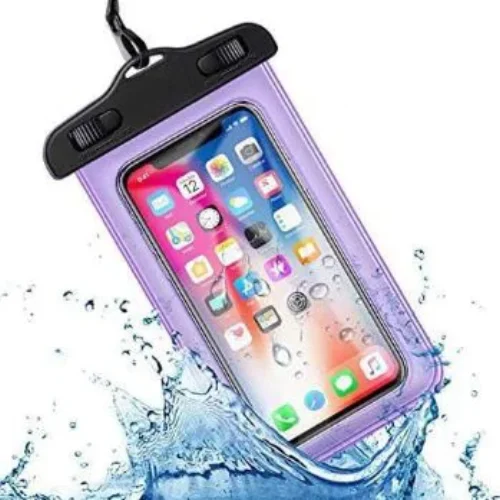 Воден Калъф W-16 W16 – Лилав с черен захват