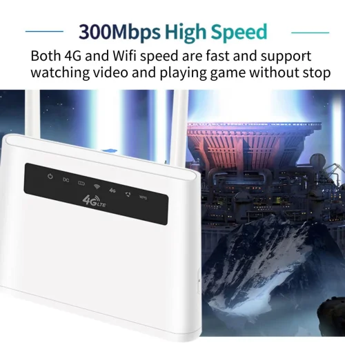 WIFI 4G РУТЕР + Ethenet R9 300MBPS с вградена 5000Mah батерия