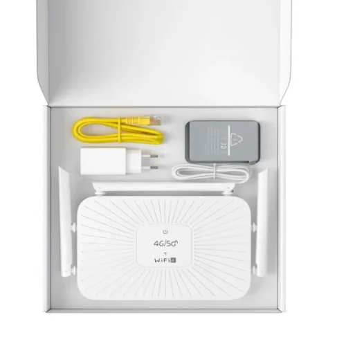 WIFI 4G/5G LTE РУТЕР AW100 450MBPS с 5000Mah батерия 32 потребители