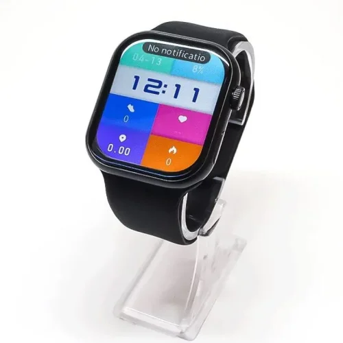 WISME WS-76 AMOLED Смартчасовник – IP68, Висока Яркост – ЗЛАТЕН КОРПУС