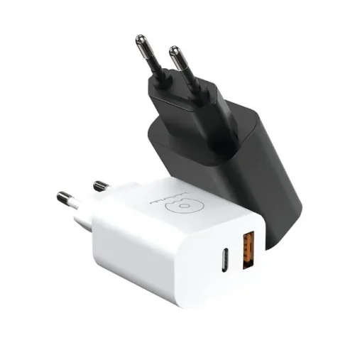 WUW T83 PD20W + QC18W Зарядно с кабел Type-C към Type-C 1M