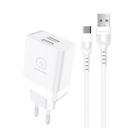 WUW T92 PD20W Зарядно с кабел USB към Type-C
