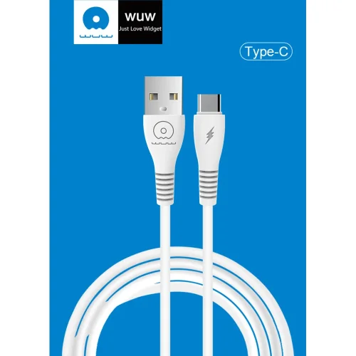 WUW X195 Кабел за Зареждане 2.4A 1M – USB към Micro
