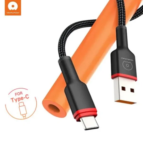 WUW X203 Плетен кабел за Зареждане 2.4A 1M – USB към TYPE-C