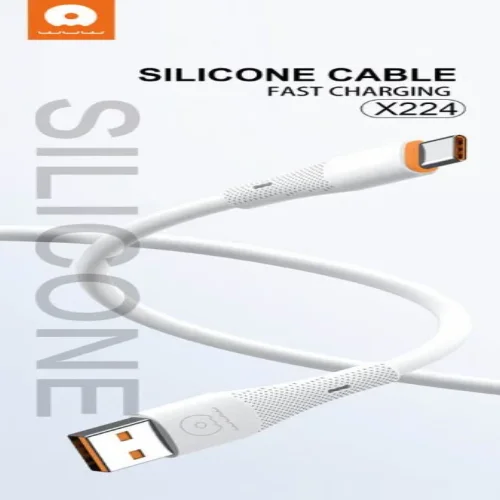 WUW X224 Кабел за Зареждане 2.4A 1M – USB към Type-C