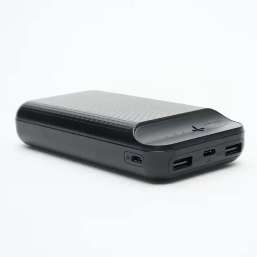 WUW Y129 2.1A POWER BANK Type-C 1 USB 2 – 20,000 mAh – Черен