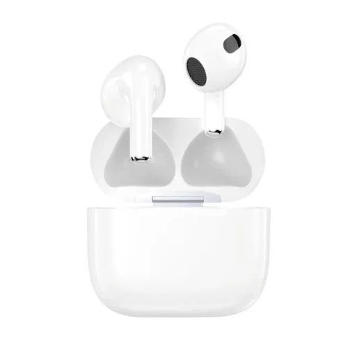 XO AP3 XO-X12 Type Безжични слушалки Air Pro, Безжично зареждане (бели)