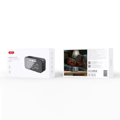 XO-F41 Дигитален LED часовник / Аларма + Блутут тонколона