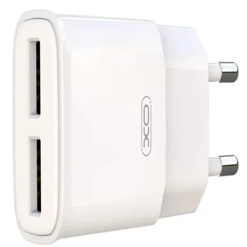 XO L92C EU Dual 2.4A зарядно устройство с Type-C кабел