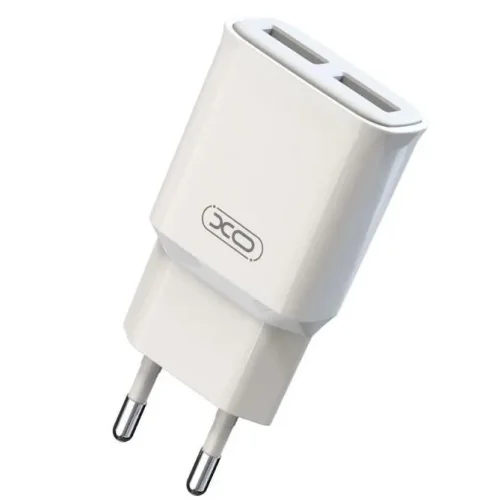XO L92C EU Dual 2.4A зарядно устройство с Type-C кабел