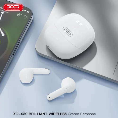 XO-X39 Type Bluetooth слушалка – Бял
