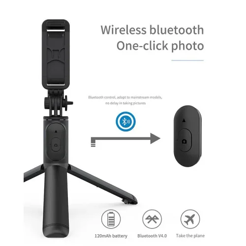 XYXD Selfie Stick Q01 Многофункционален сгъваем с дистанционно