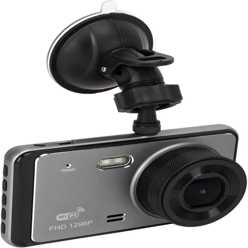 Y6 WIFI Автомобилен видеорегистратор предна и задна камера с WiFi, 1080P, нощно виждане, паркинг мониторинг и 170° широк ъгъл