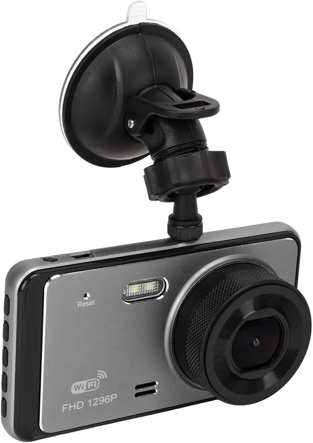 Y6 WIFI Автомобилен видеорегистратор предна и задна камера с WiFi, 1080P, нощно виждане, паркинг мониторинг и 170° широк ъгъл
