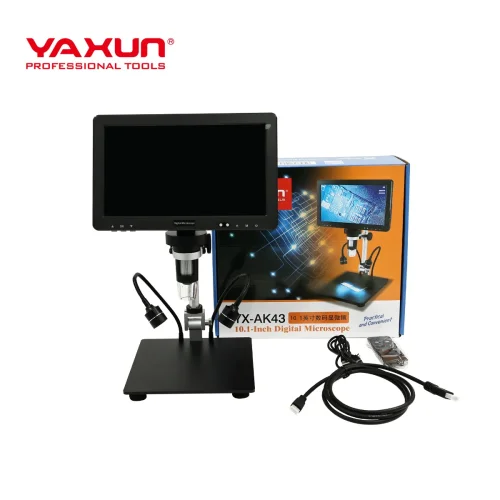YAXUN AK43 / Дигитален Микроскоп с 10.1″ Дисплей