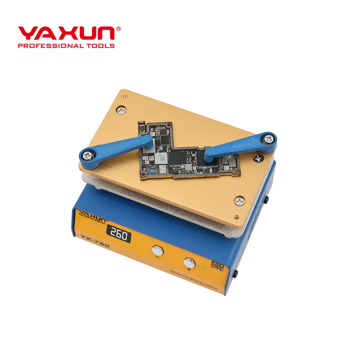 YAXUN YX-780 Мини нагревателна платформа 100W | Прецизна подгряваща станция за ремонт на мобилни телефони и платки