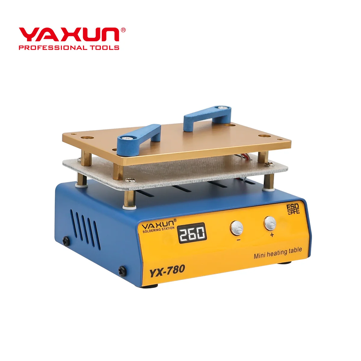 YAXUN YX-780 Мини нагревателна платформа 100W | Прецизна подгряваща станция за ремонт на мобилни телефони и платки