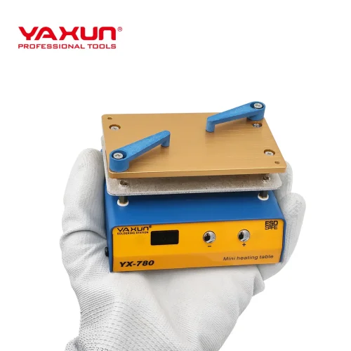YAXUN YX-780 Мини нагревателна платформа 100W | Прецизна подгряваща станция за ремонт на мобилни телефони и платки