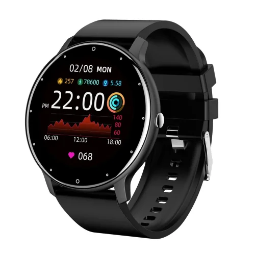 Yoshoot YS-R4 Смарт часовник 1.26″ BT V5.2 IP68 водустойчив – Черен