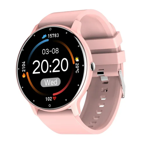 Yoshoot YS-R4 Смарт часовник 1.26″ BT V5.2 IP68 водустойчив – Розов