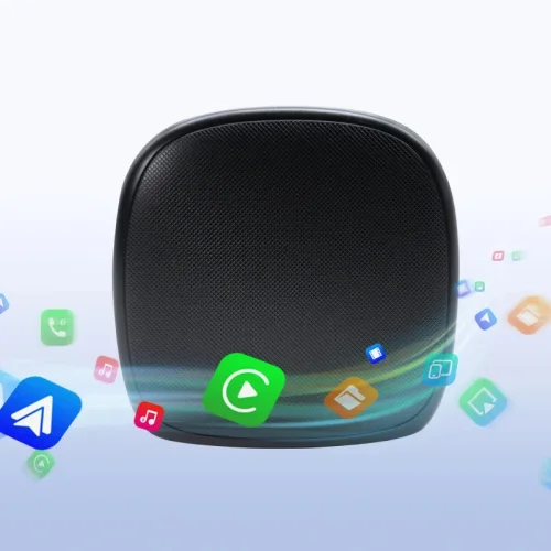 Youtube CarPlay (RA61-464) AI Box 4GB RAM + 64GB ROM – Безжичен Apple CarPlay и Android Auto, Android11