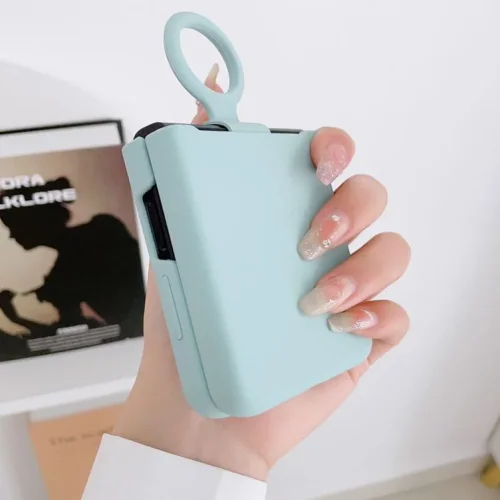 Z15 Silicone case + Пръстен за Samsung Z Flip 4 от 2 части – Черен