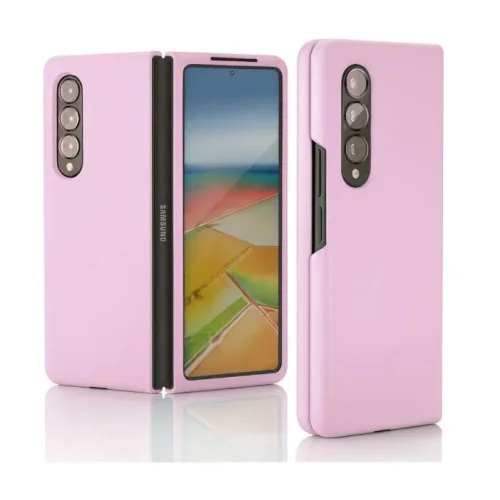 Z15 Silicone case за Samsung Z Fold 7 от 2 части – Розов