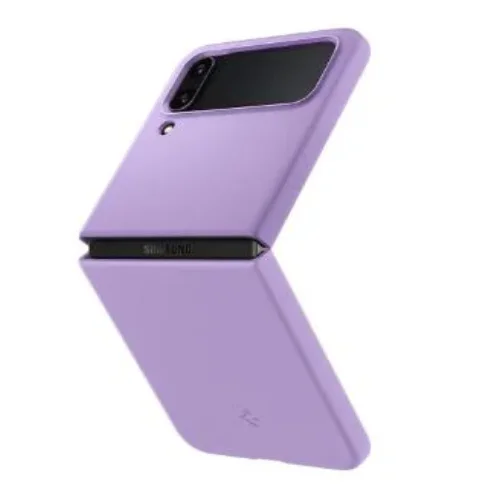 Z16 PVC case за Samsung Z Flip 6 от 2 части – Лилав