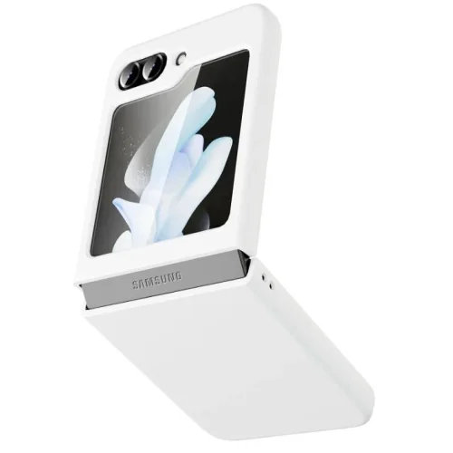 Z16 PVC case за Samsung Z Flip 7 от 2 части – Бял