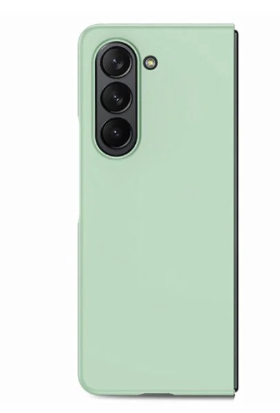 Z16 PVC case за Samsung Z Fold 7 от 2 части – Светло зелен