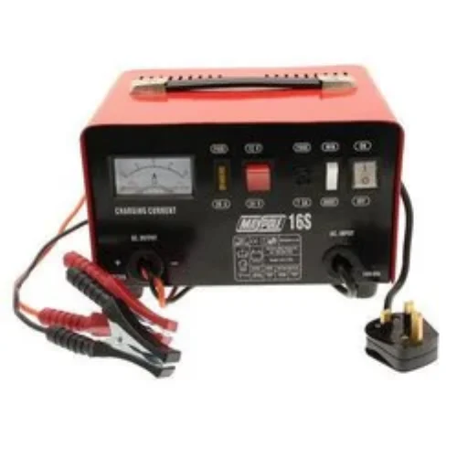 Зарядно за акумулатор LC-50 12/24V 20A 50AC Европейско 500W – Червен