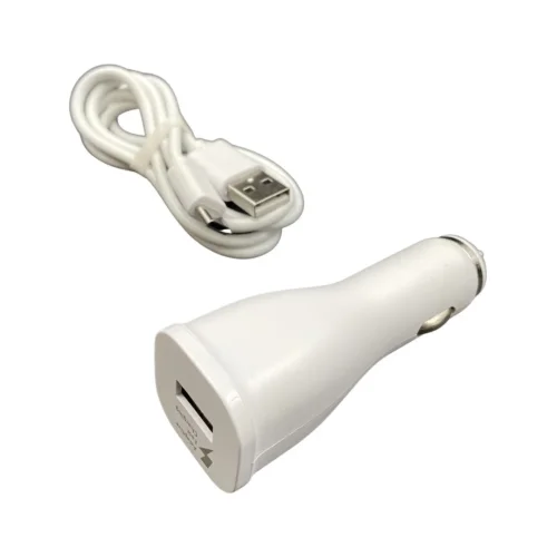 Зарядно за кола OR S8 2в1 Зарядно USB – C за Samsung кутия – Черен
