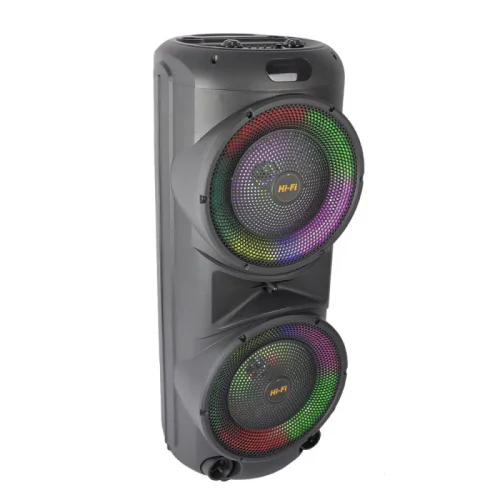 ZQS10206 / 10209 Подвижна Двойна Караоке 2×12“ Sing-e 50W тонколона + безжичен микрофон