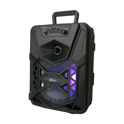 ZQS8152 Подвижна Караоке 8“ Sing-e 15W тонколона + 1 Жичен Микрофон