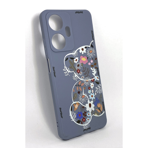 Bear Кейс Tpu Realme C55 (2023) – Син
