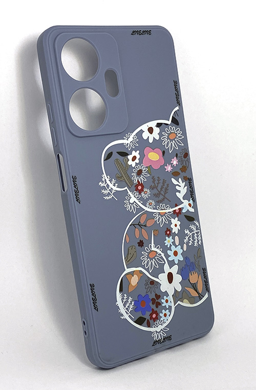 Bear Кейс Tpu Realme C55 (2023) – Син