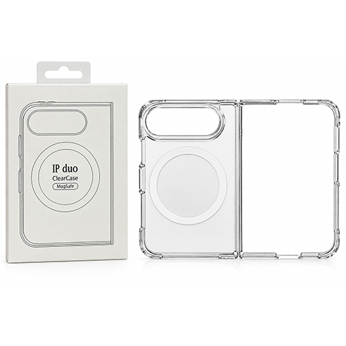 MagSafe кейс iPhone Duo – Прозрачен