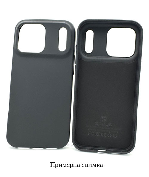 My Choice SPEUS No.2 Силиконов кейс Nothing Phone (4a) – Черен