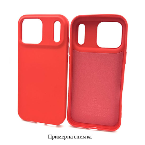 My Choice SPEUS No.2 Силиконов кейс Realme P4 Lite – Червен
