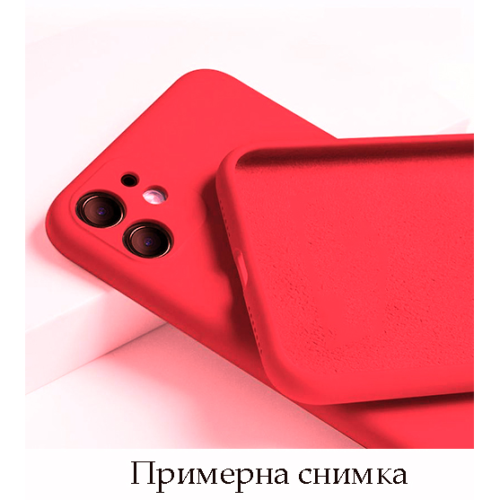 My Choice Изчистен силиконов кейс Realme 11 Pro + (2023) – Червен
