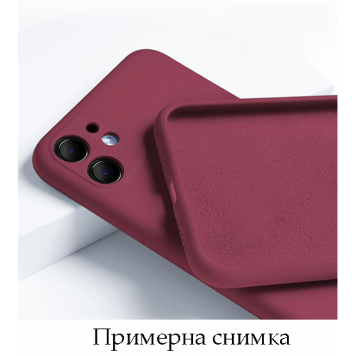 My Choice Изчистен силиконов кейс Realme C31 (2022) – Виненочервен