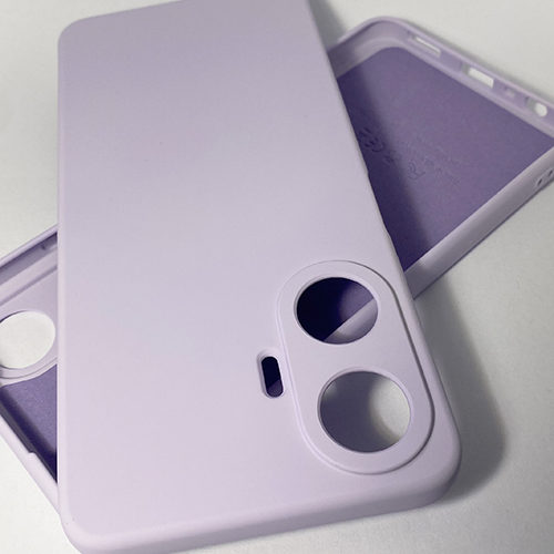 My Choice Изчистен силиконов кейс Realme C55 (2023) – Лилав