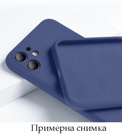My Choice Изчистен силиконов кейс Realme Note 60 – Син