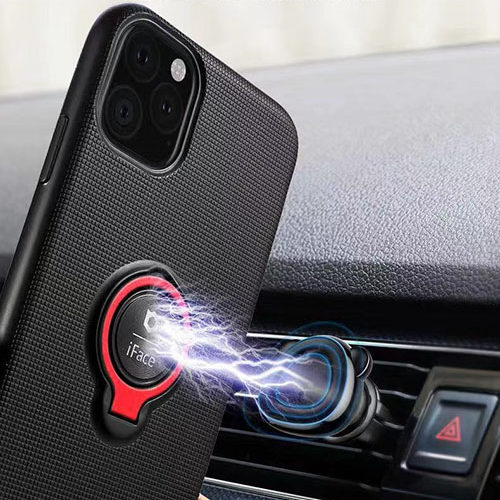 Samsung Galaxy Note 10 / iFace Tpu Magnetic Car Holder – Black