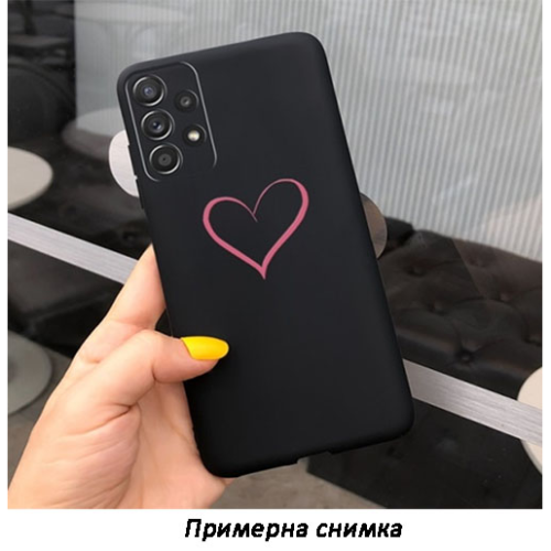 Tpu Кейс със снимка Nokia C21 Plus (2022) – Сърчице/Черен