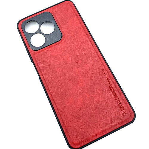 X-Level Leather Case Realme C53 (2023) – Червен